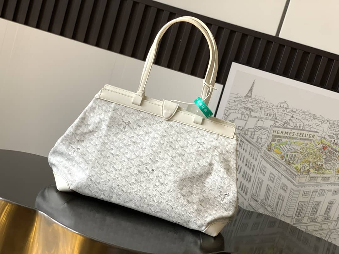 Goyard Bellechasse Biaude PM Bag White