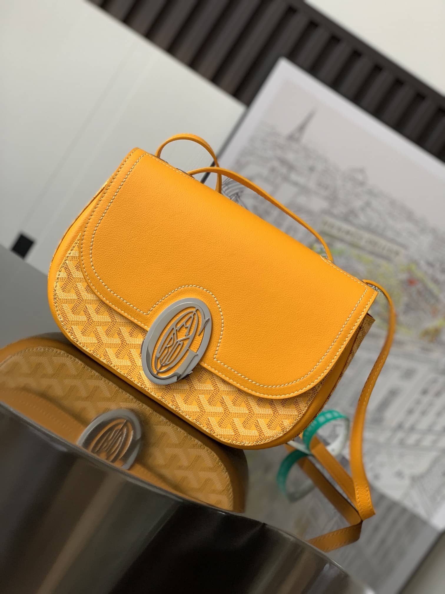 Goyard 233 Bag Yellow