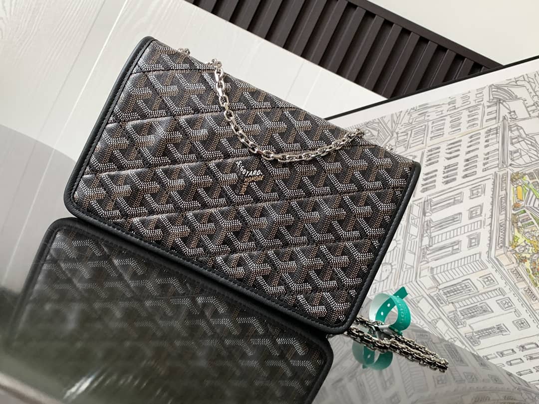 Goyard Alexandre III Bag Black