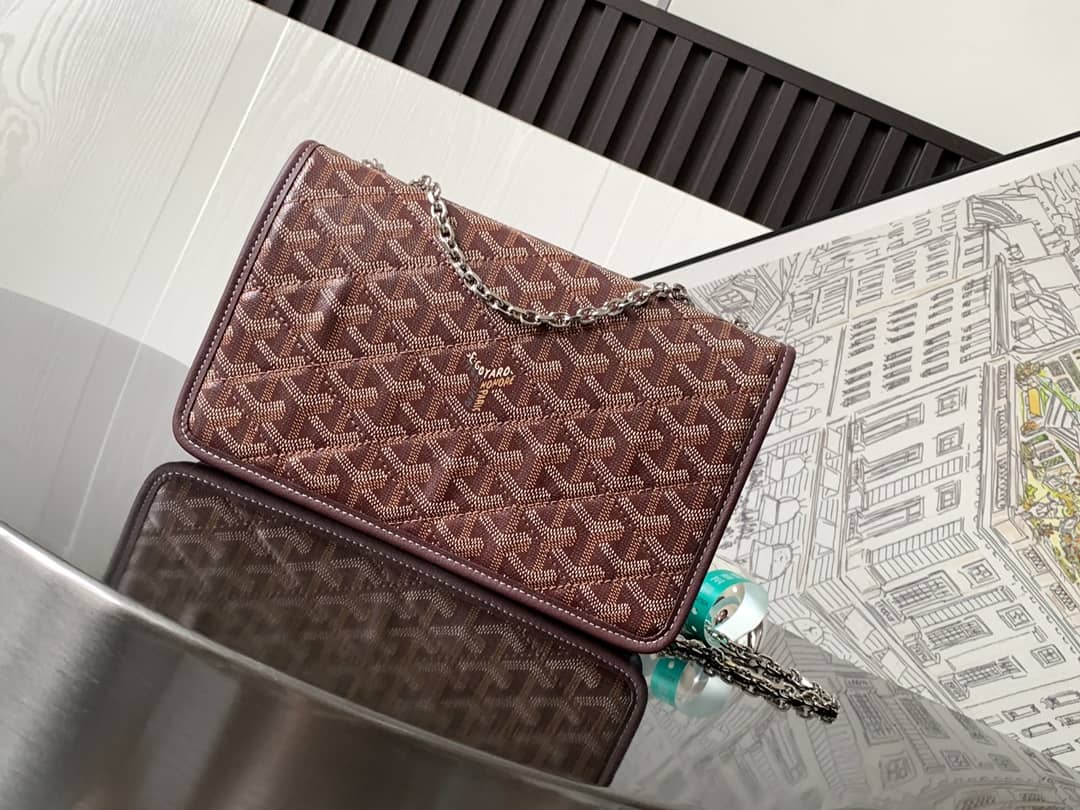 Goyard Alexandre III Bag Burgundy