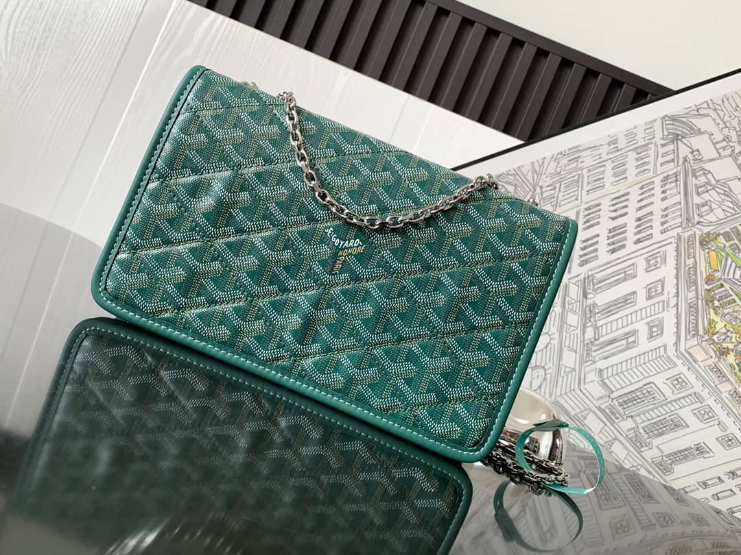 Goyard Alexandre III Bag Green