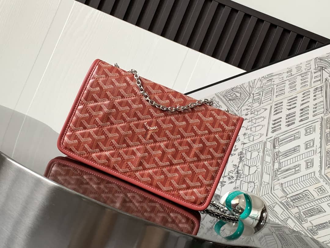 Goyard Alexandre III Bag Red