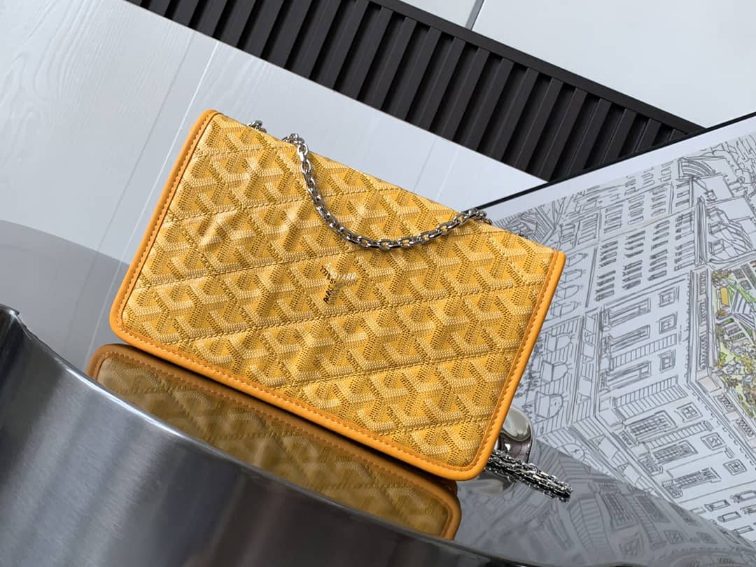 Goyard Alexandre III Bag Yellow