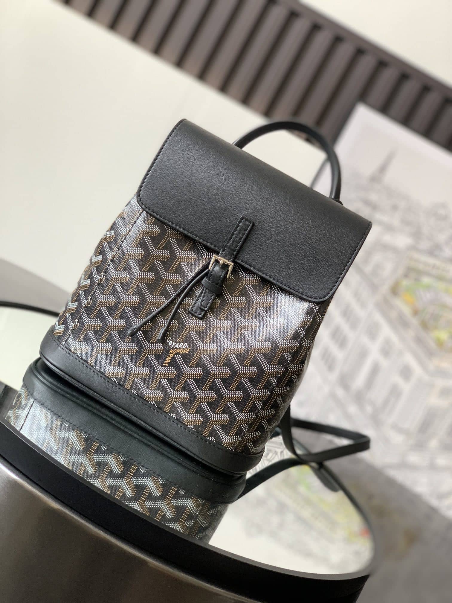 Goyard Alpin Mini Backpack Black
