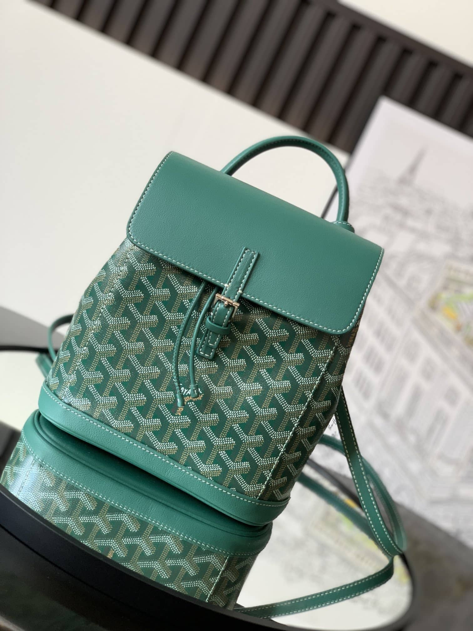 Goyard Alpin Mini Backpack Green