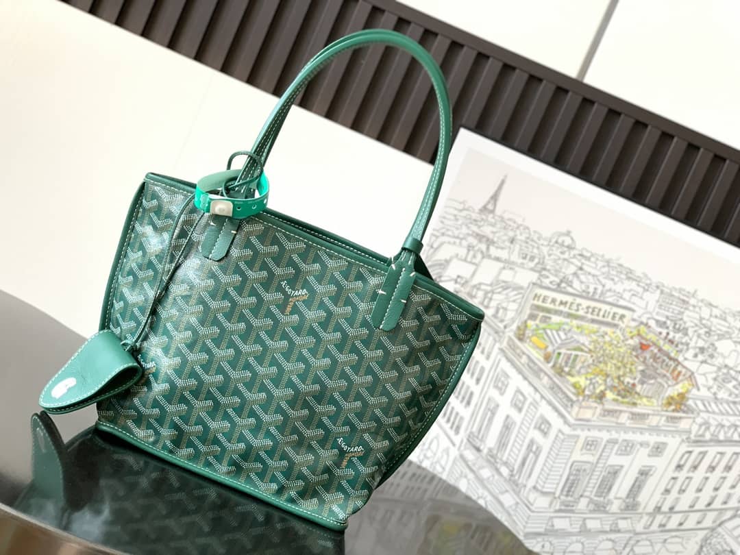 Goyard Anjou Mini Bag Green