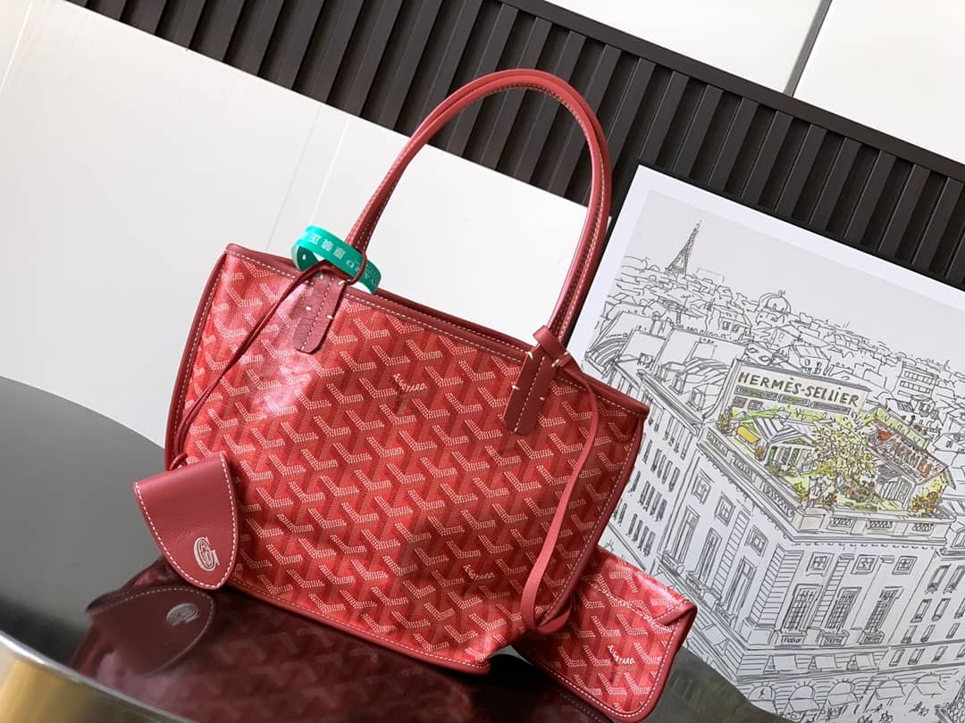 Goyard Anjou Mini Bag Red