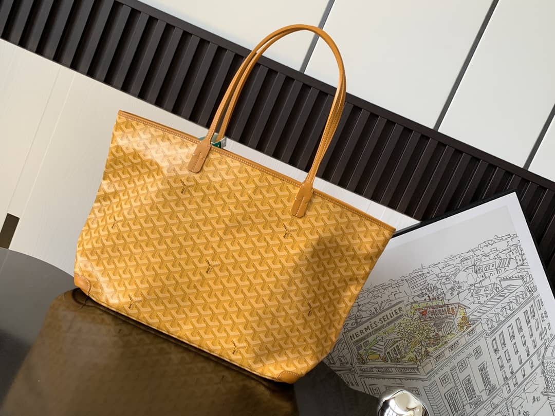 Goyard Artois MM Bag Yellow
