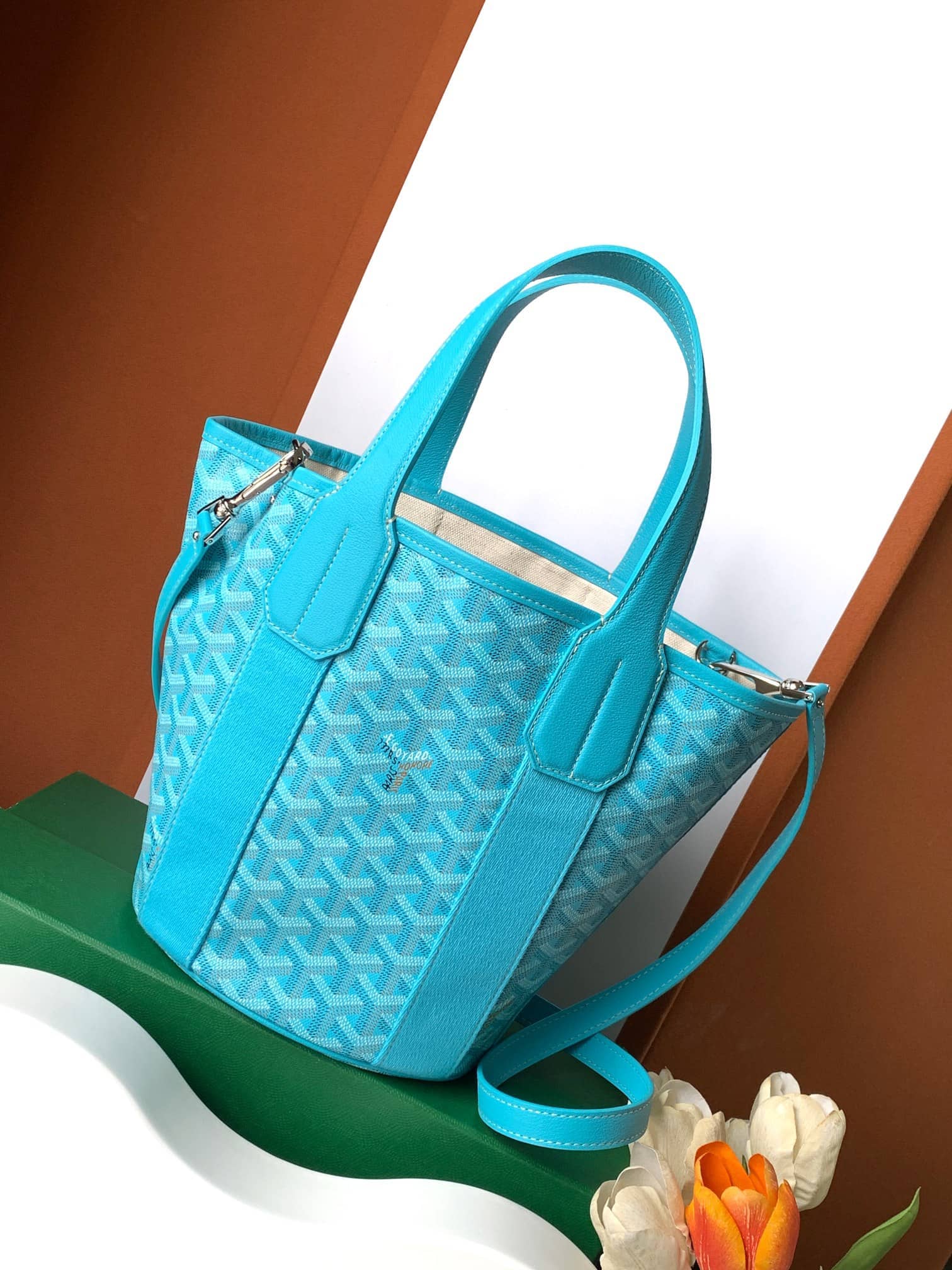 Goyard Belharra PM Bag Limited Edition Turquoise