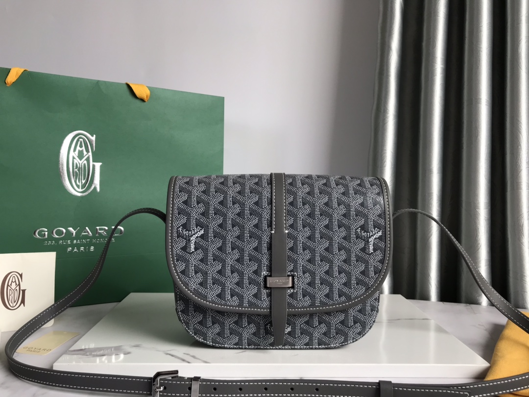 Goyard Belvedere PM Bag Grey