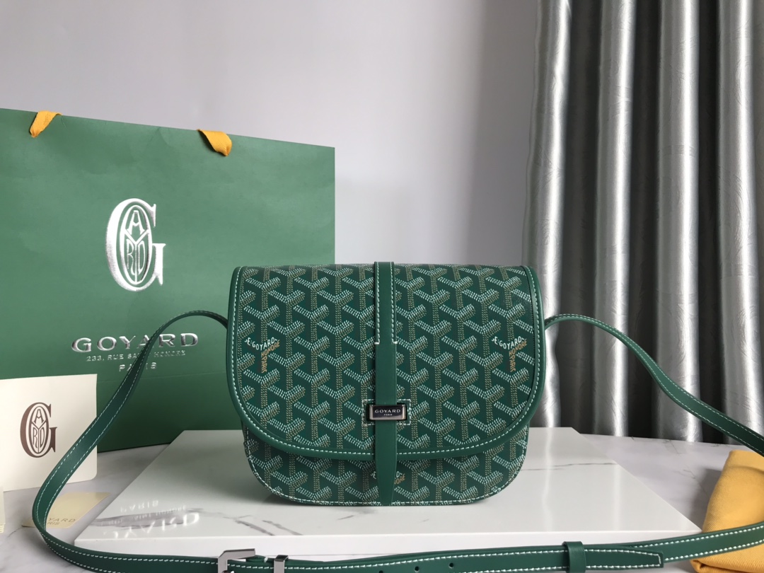 Goyard Belvedere PM Bag Green