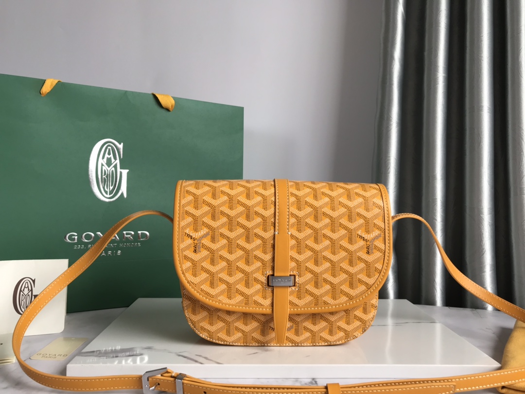 Goyard Belvedere PM Bag Yellow