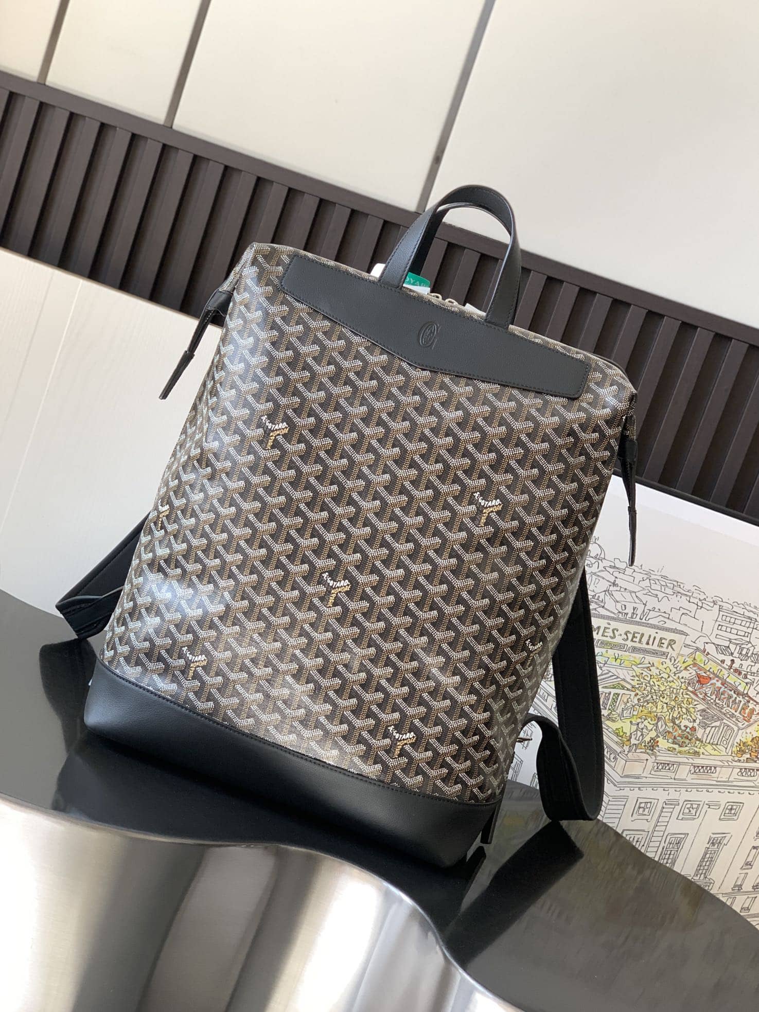 Goyard Cisalpin Backpack Black