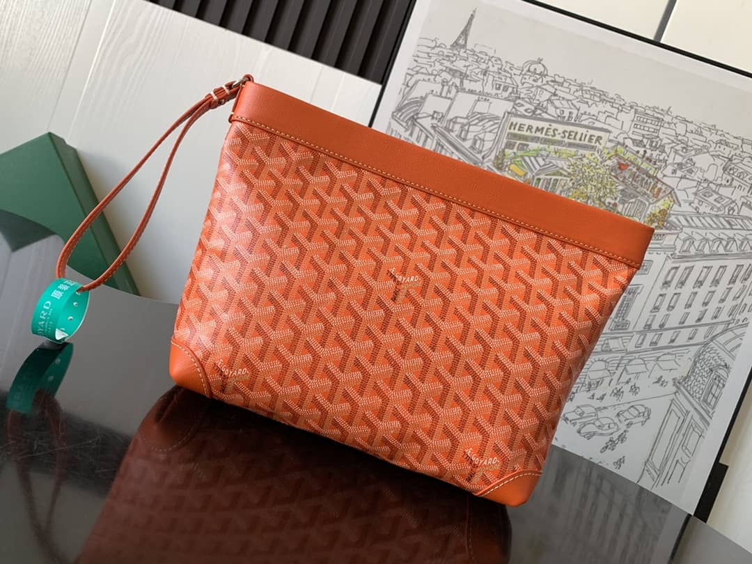 Goyard Conti Pouch Orange