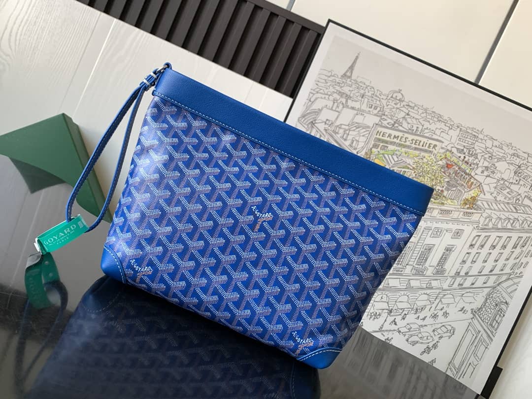 Goyard Conti Pouch Sky Blue