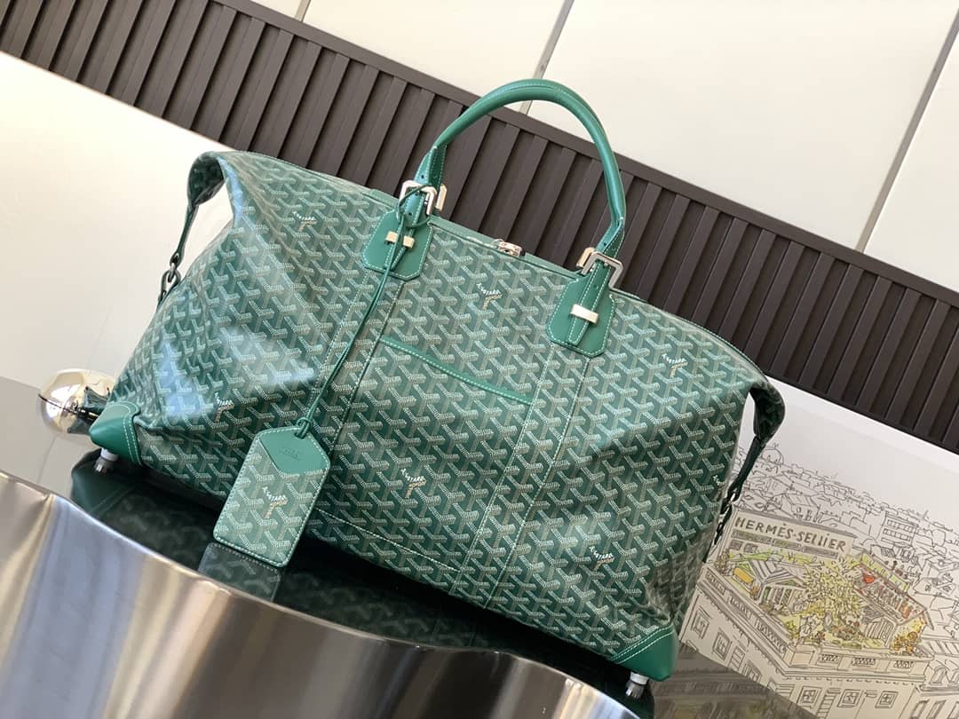 Goyard Duffle Bag 55 Green