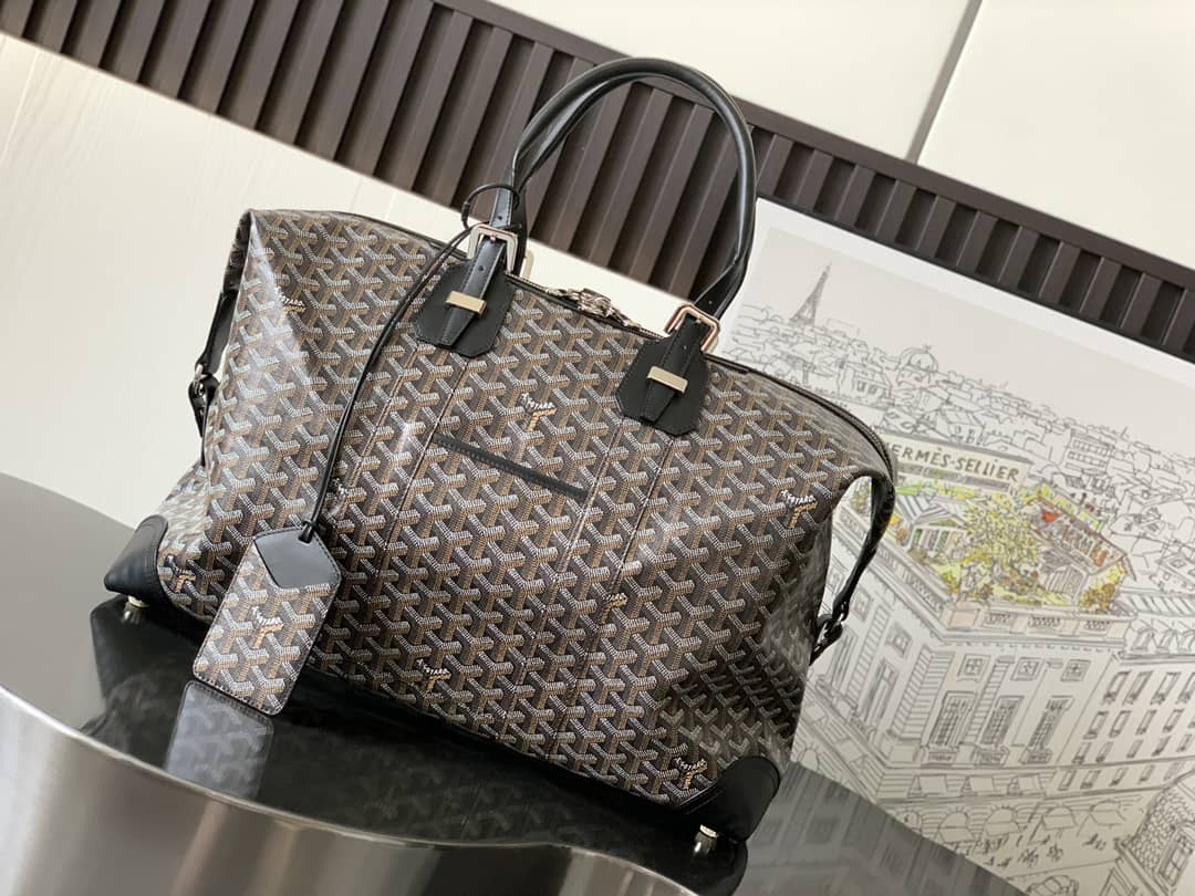 Goyard Duffle Bag Bowling 55 Black