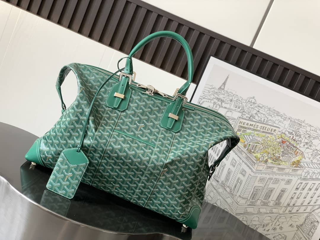 Goyard Duffle Bag Bowling 55 Green