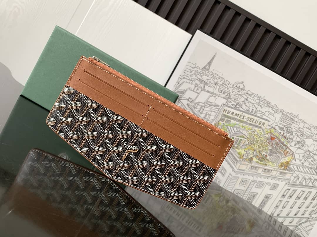 Goyard Insert Louise Black & Tan