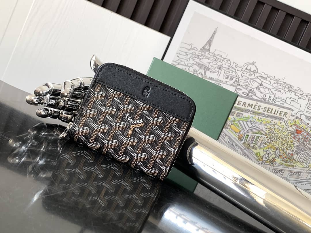 Goyard Matignon Mini Wallet Black