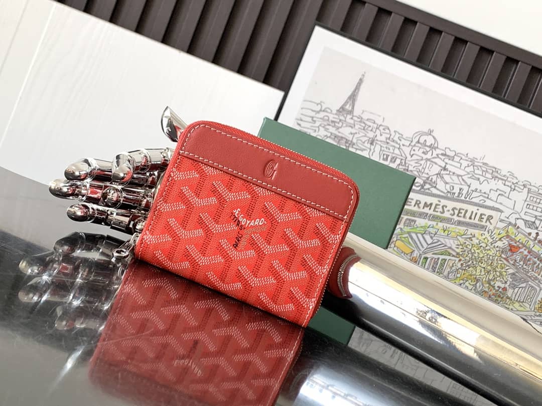 Goyard Matignon Mini Wallet Red