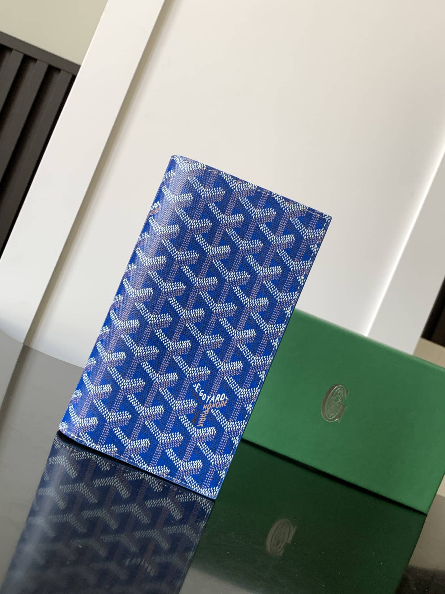 Goyard Multifunctional Travel Wallet Sky Blue