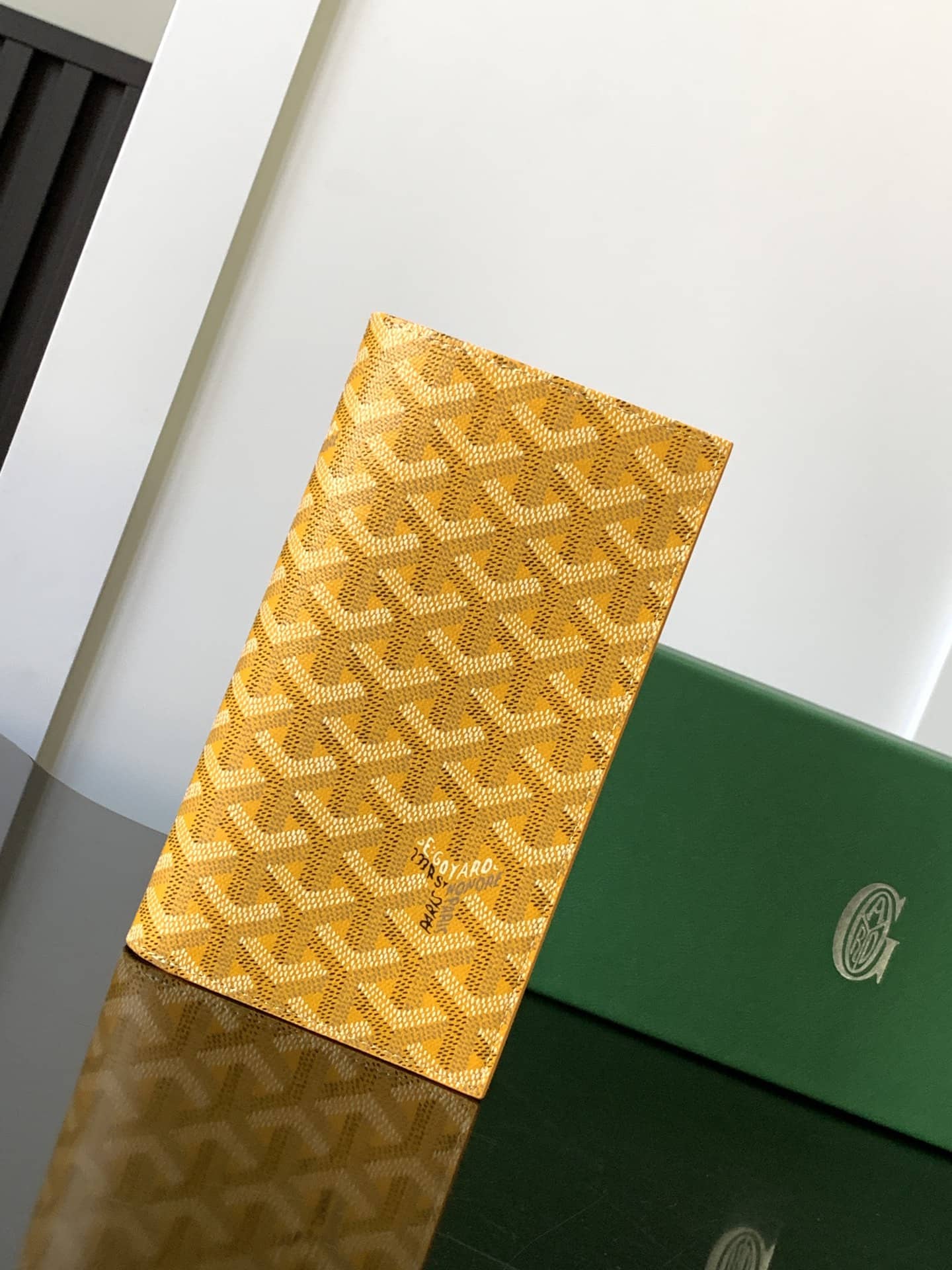 Goyard Multifunctional Travel Wallet Yellow