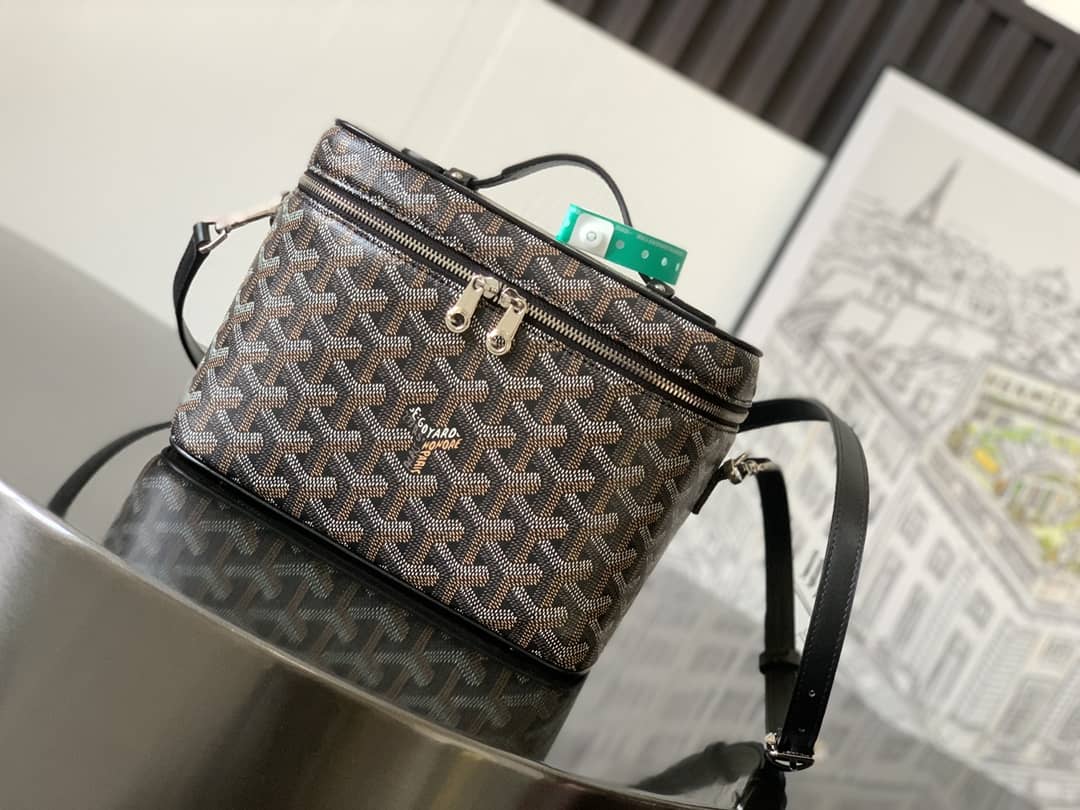 Goyard Muse Vanity Case Black