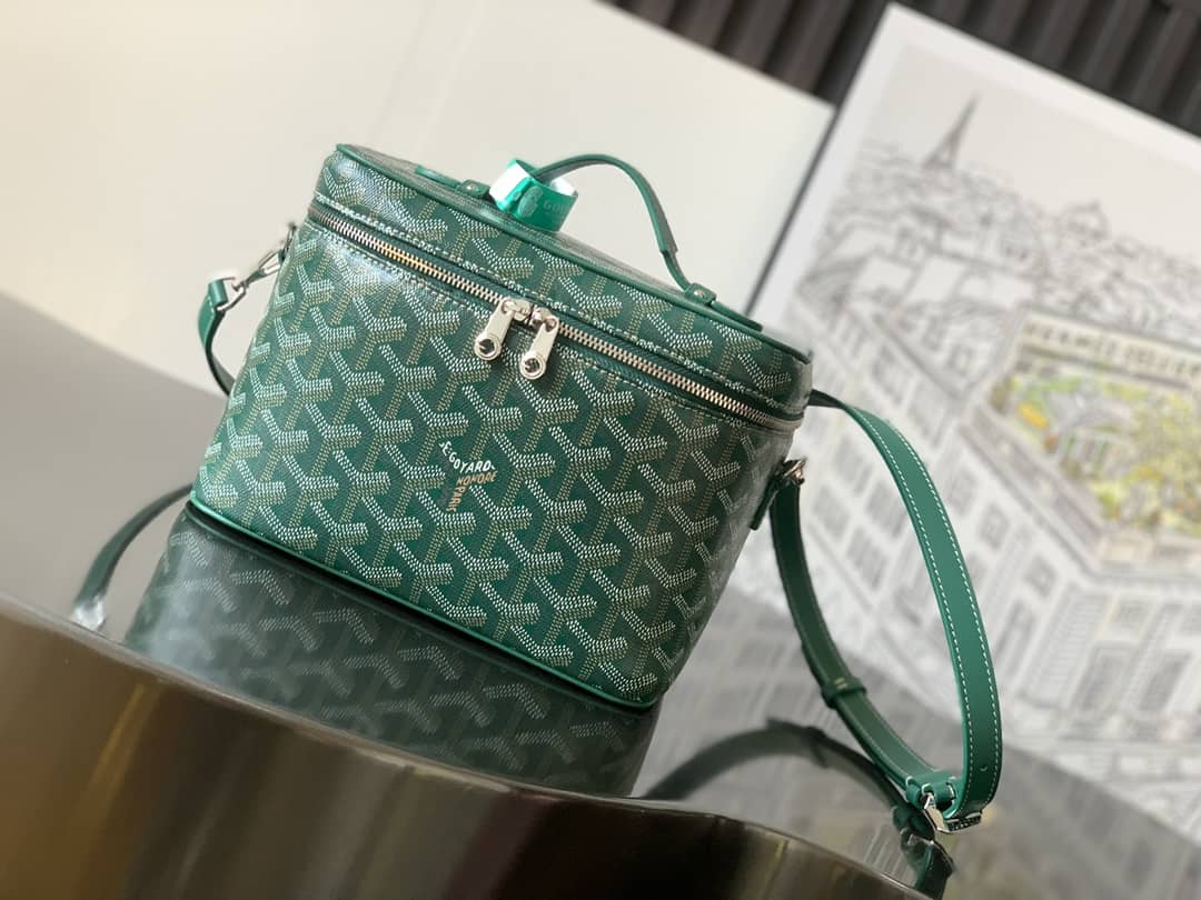 Goyard Muse Vanity Case Green