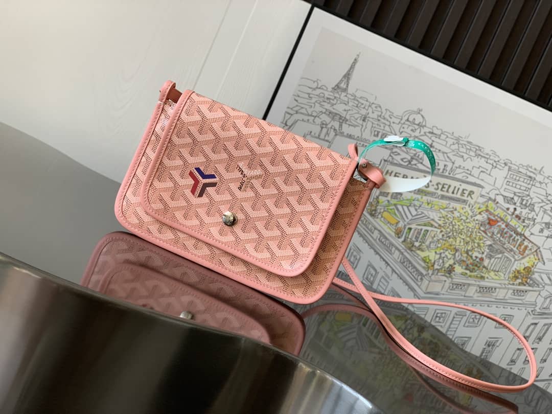Goyard Plumet Pocket Wallet Limited Edition Pink