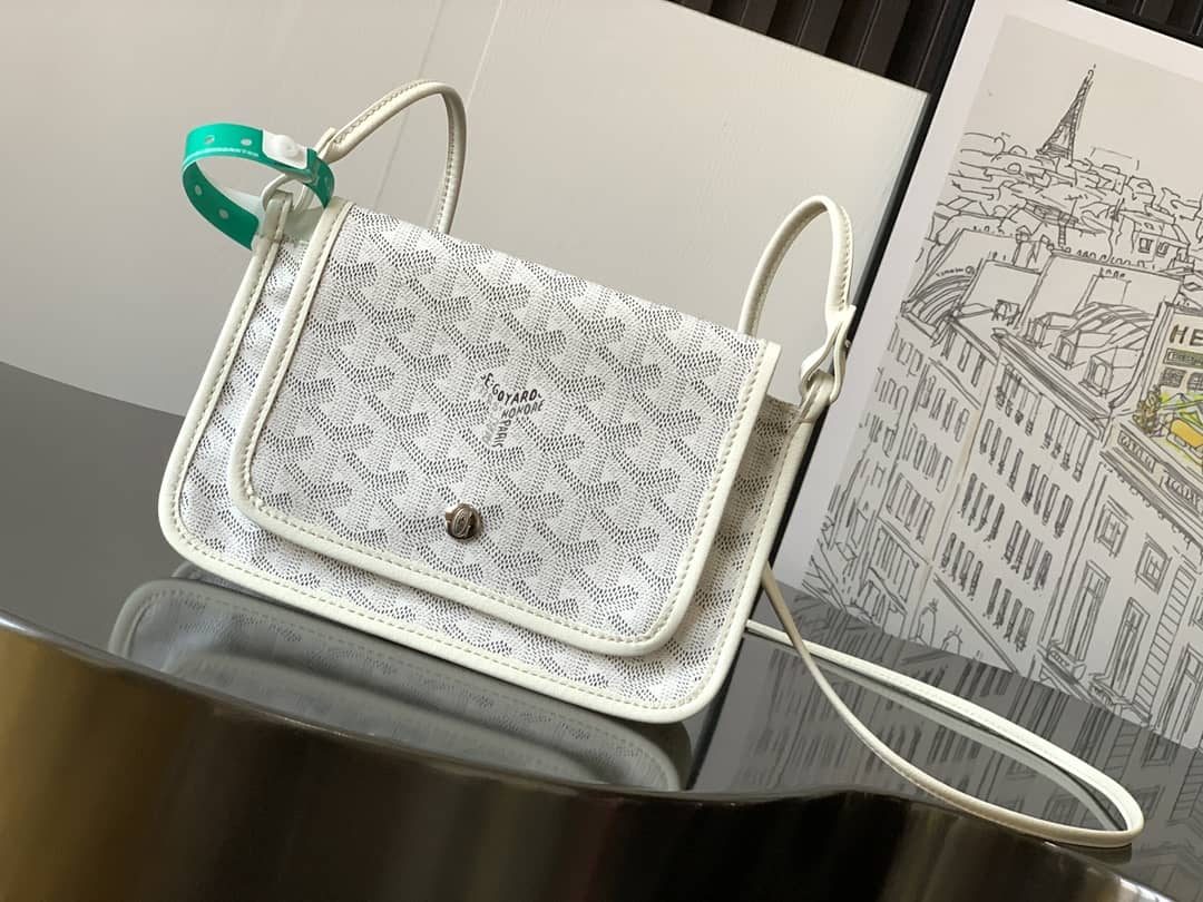 Goyard Plumet Pocket Wallet White