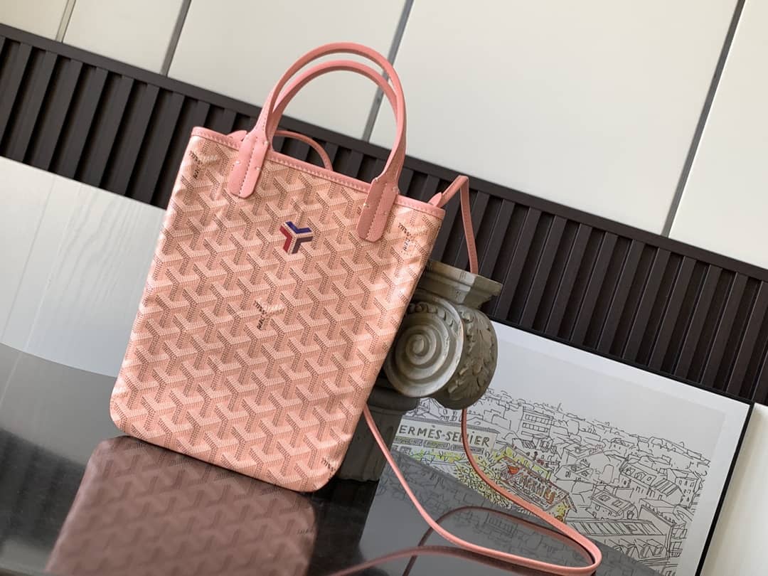 Goyard Poitiers Claire-Voie Bag Limited Edition Pink