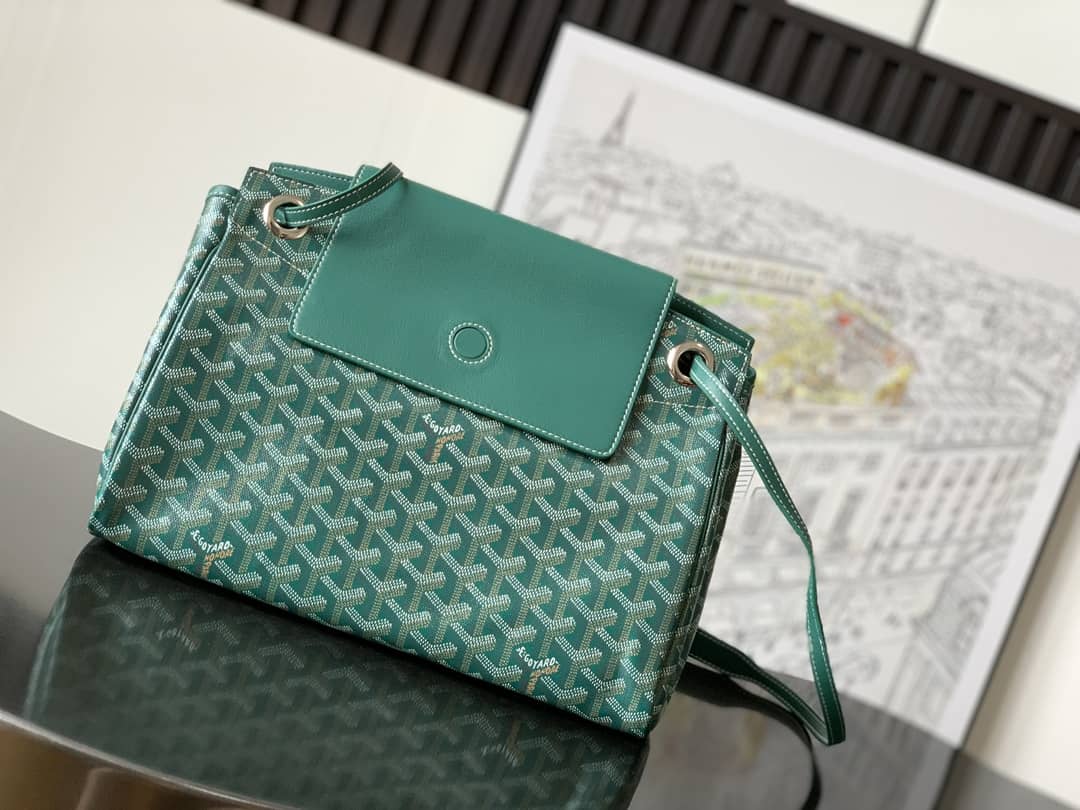 Goyard Rouette Souple Bag Green