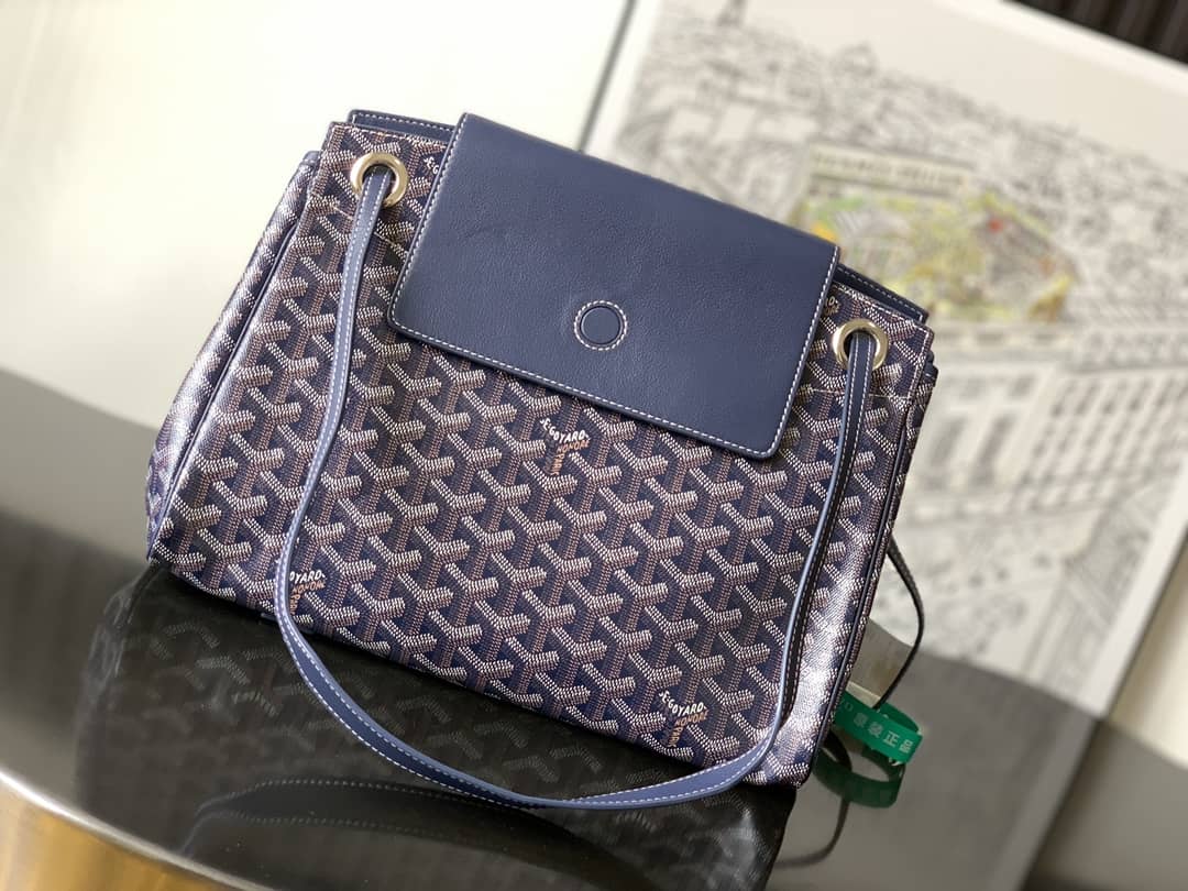 Goyard Rouette Souple Bag Navy Blue