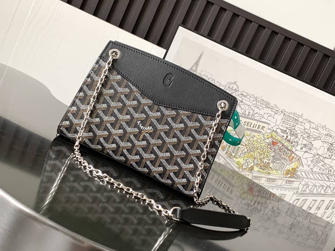 Goyard Rouette Structuré Mini Bag Black