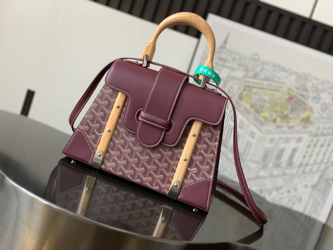 Goyard Saïgon PM Bag Burgundy
