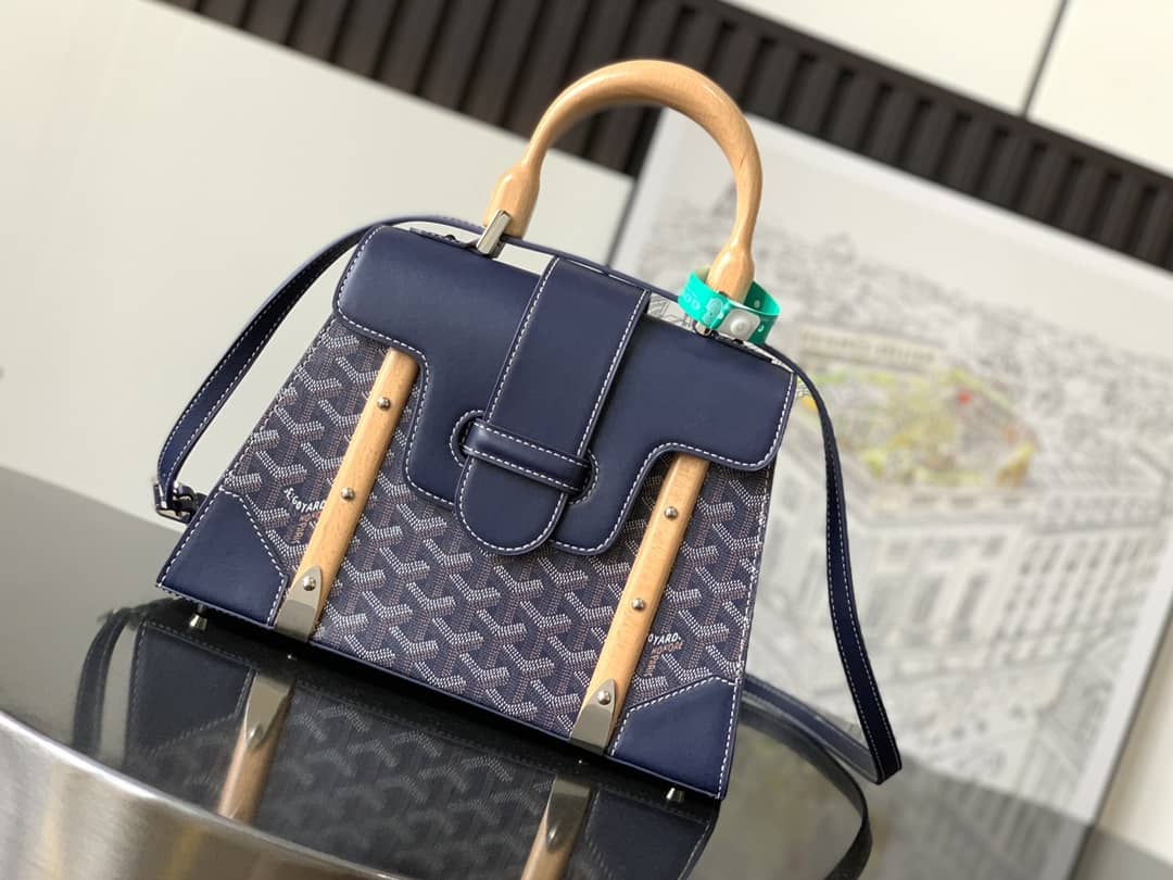 Goyard Saïgon PM Bag Navy Blue