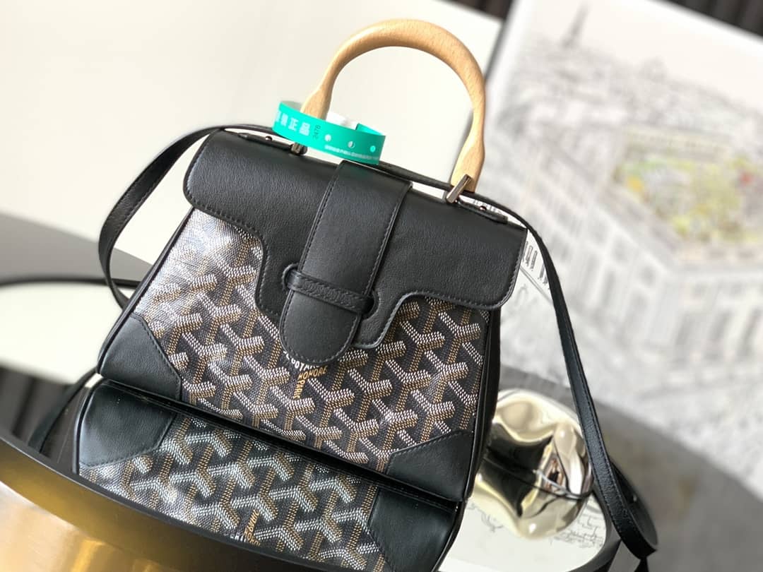 Goyard Saïgon Souple Mini Bag Black