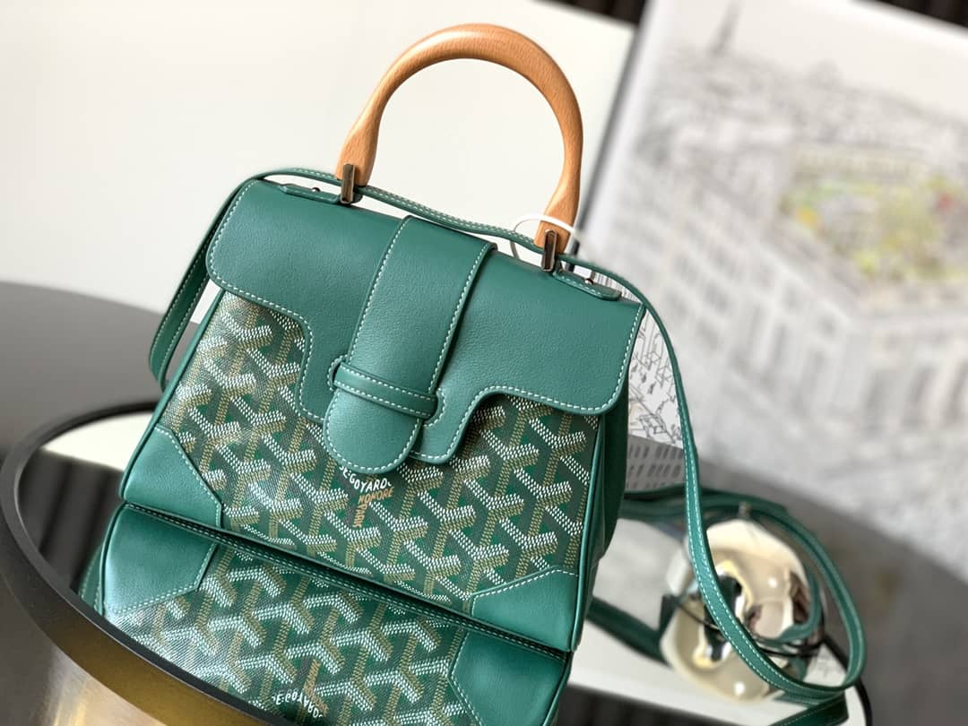 Goyard Saïgon Souple Mini Bag Green