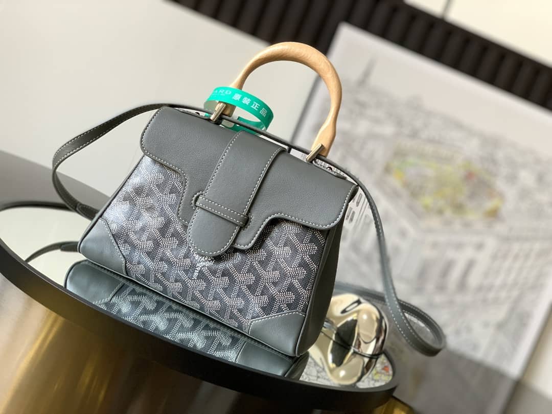 Goyard Saïgon Souple Mini Bag Grey