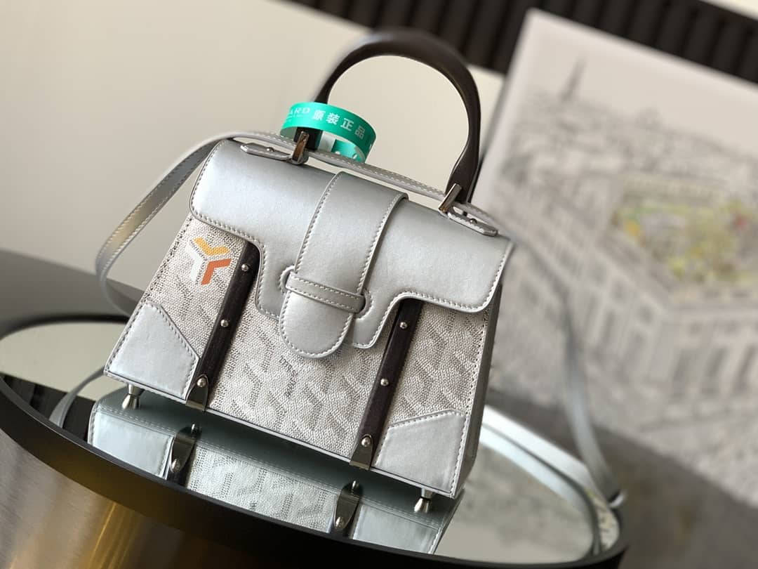 Goyard Saïgon Structuré Mini Bag Limited Edition Sliver