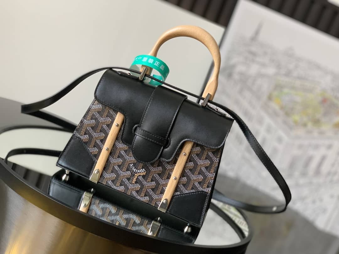 Goyard Saïgon Structuré Mini Bag Black
