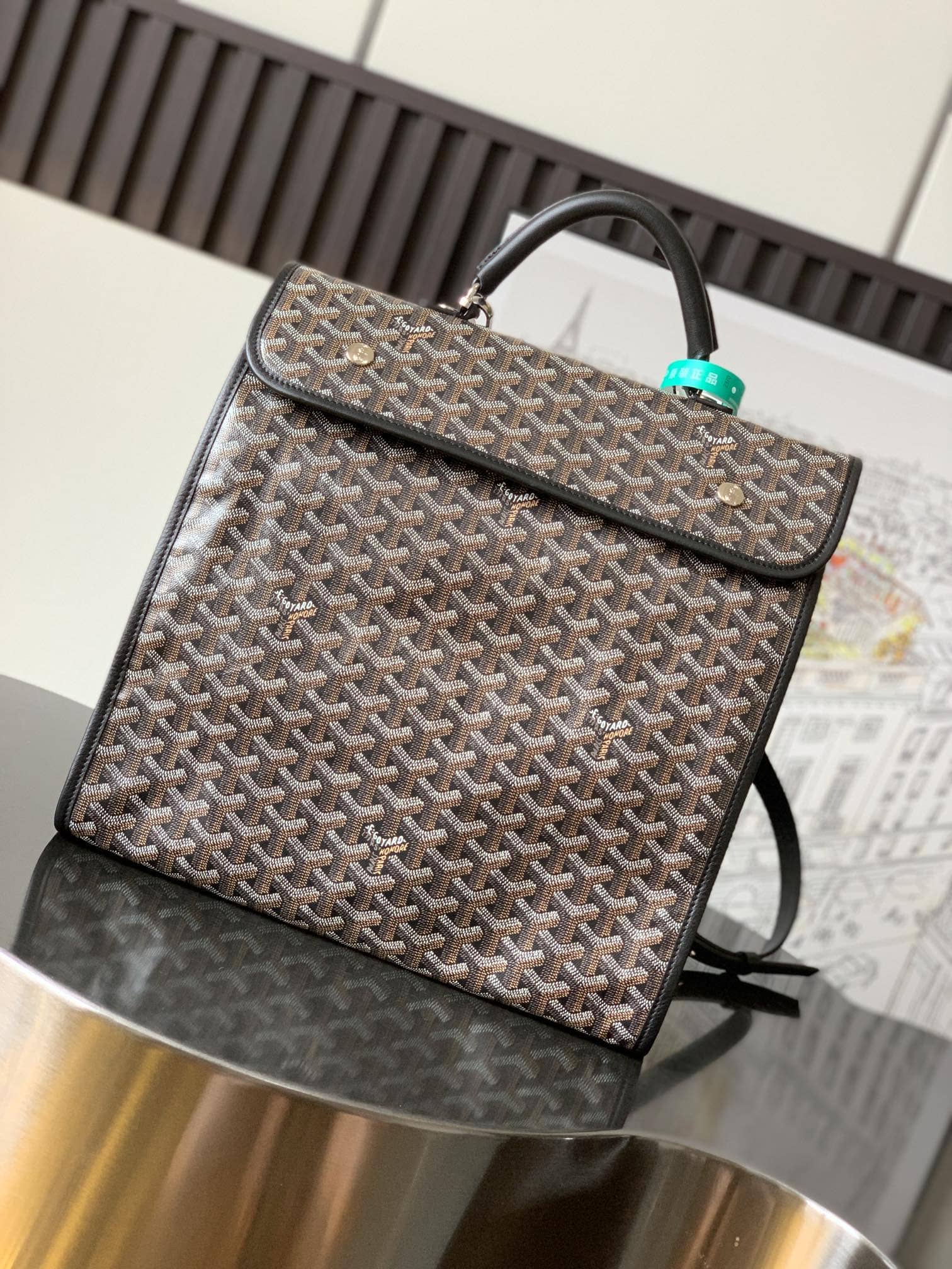 Goyard Saint Léger Backpack Black