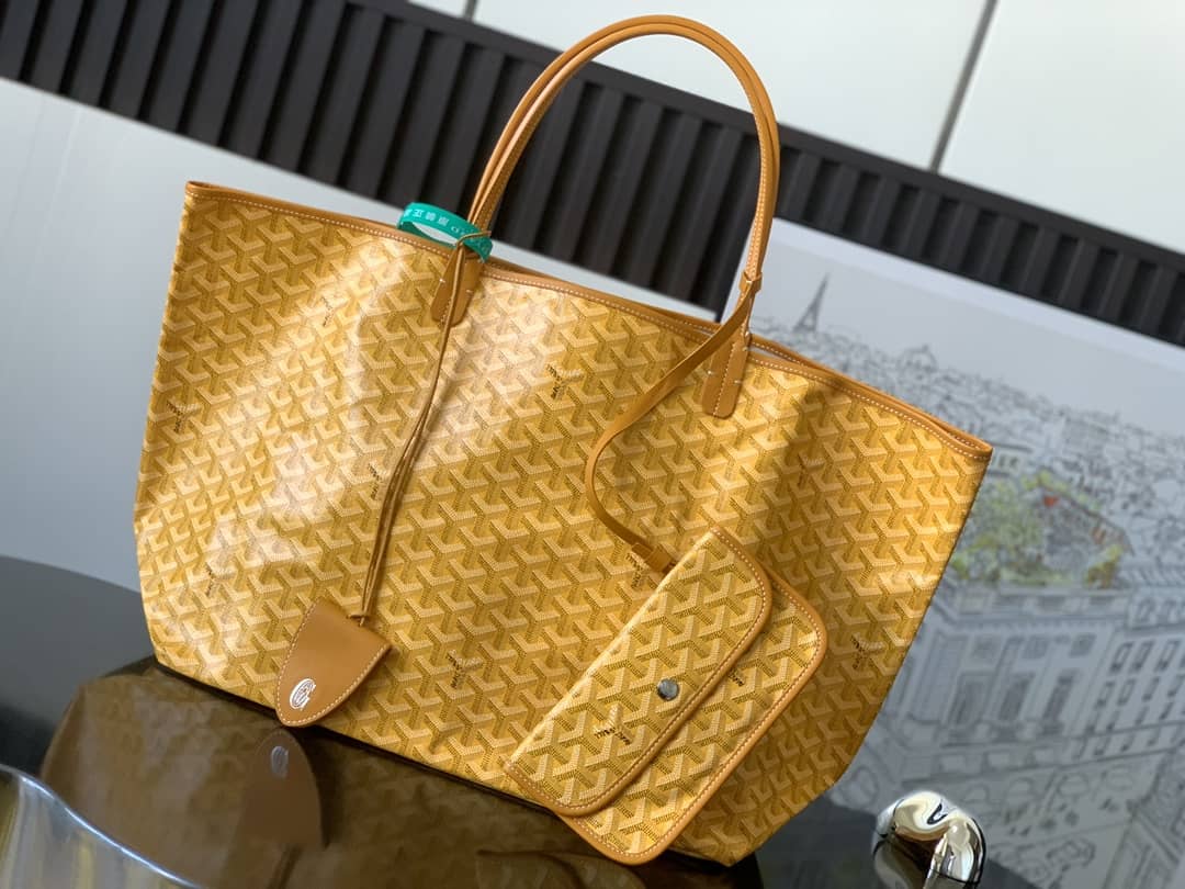Goyard Saint Louis GM Bag Yellow