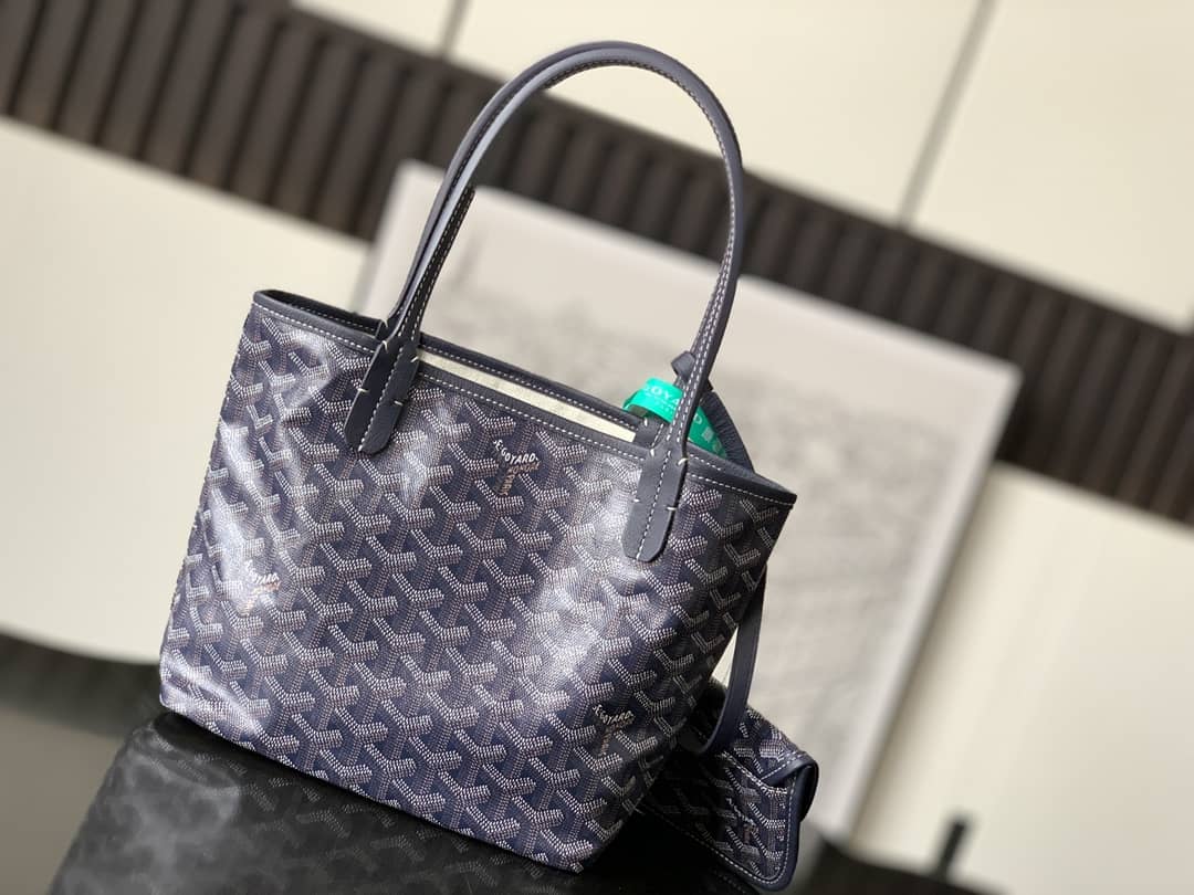 Goyard Saint Louis Mini Bag Navy Blue