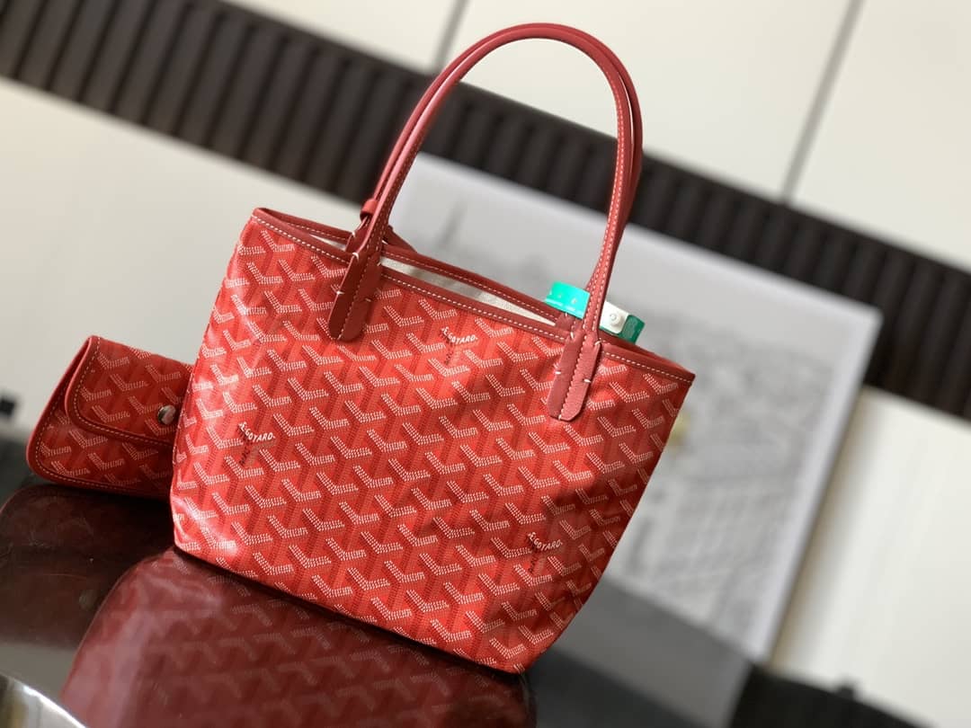 Goyard Saint Louis Mini Bag Red