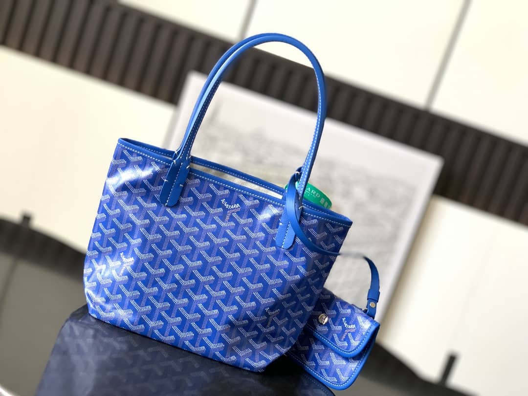 Goyard Saint Louis Mini Bag Sky Blue