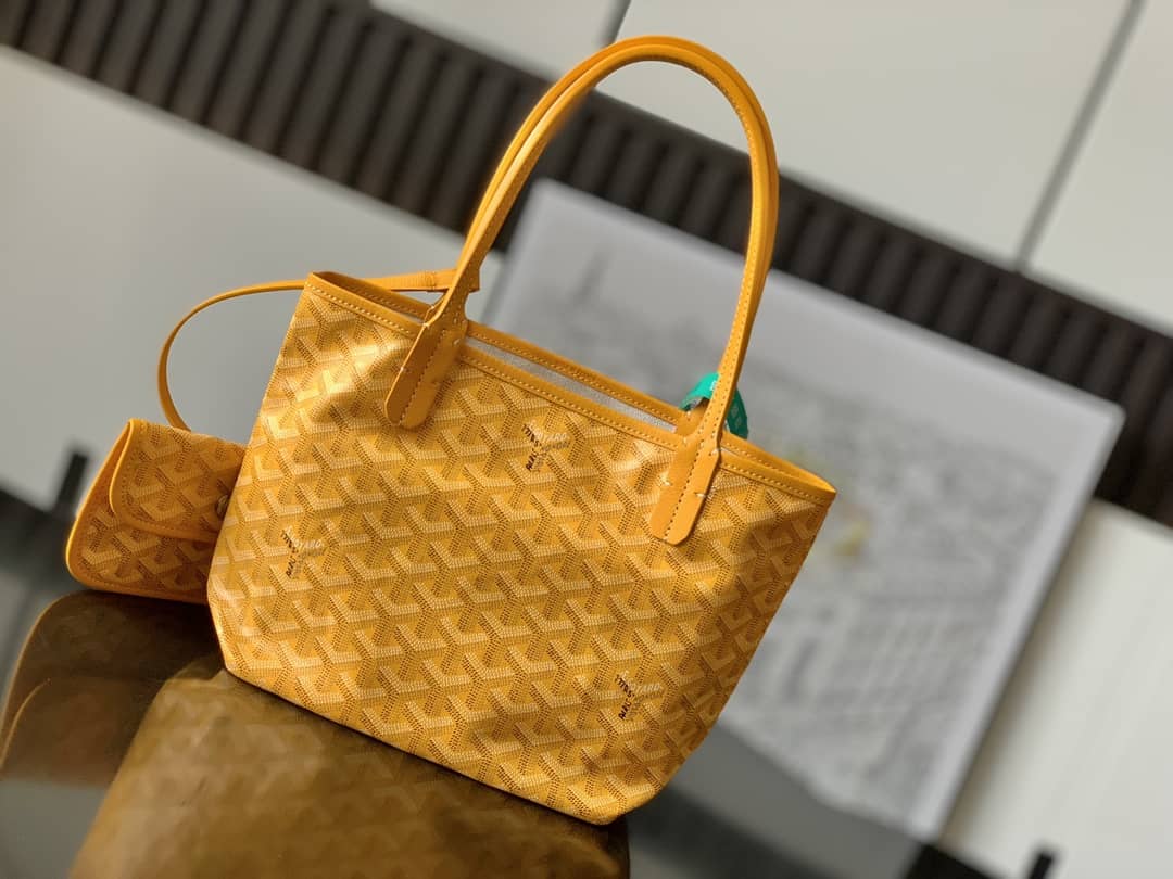 Goyard Saint Louis Mini Bag Yellow