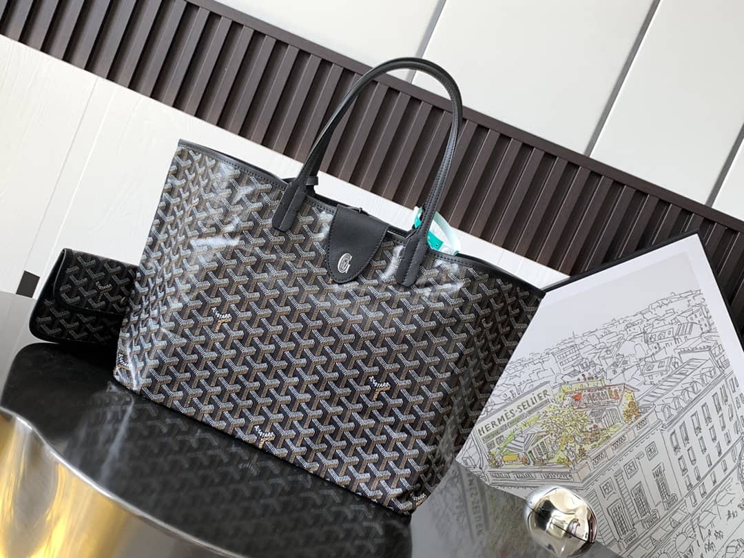 Goyard Saint Louis PM Bag Black