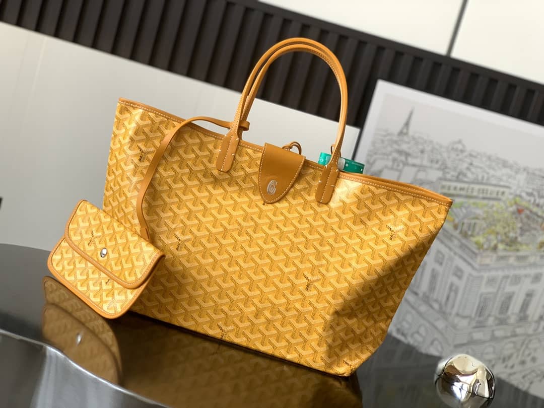 Goyard Saint Louis PM Bag Yellow